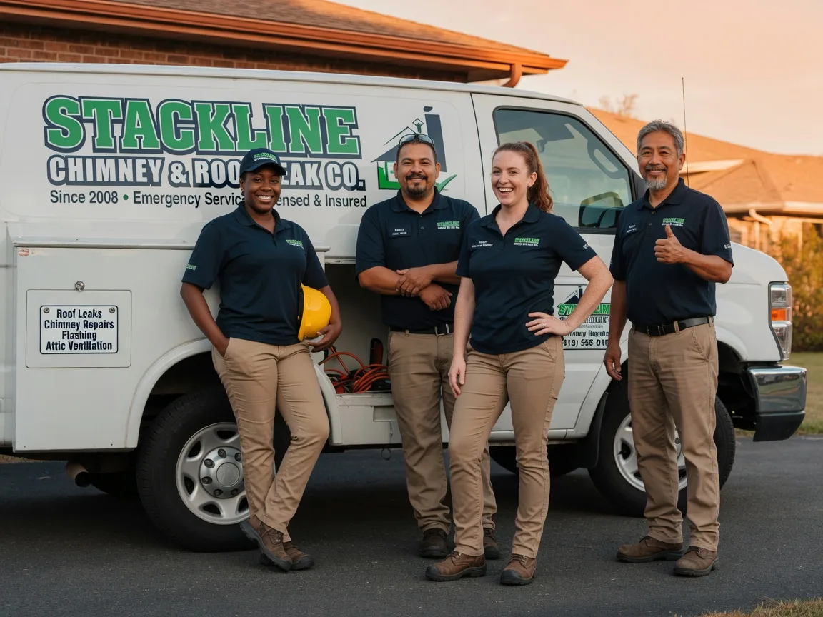 Chimney flashing repair company in Merna, NE